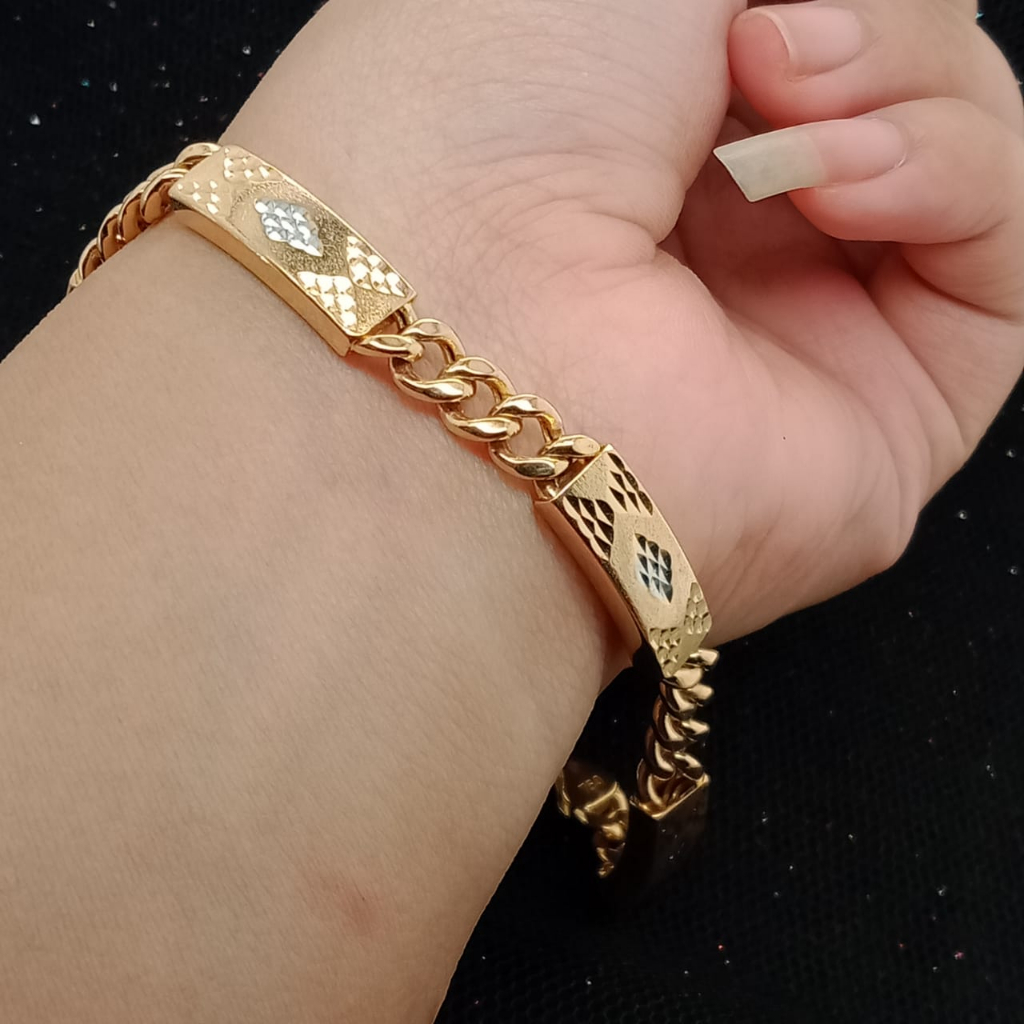 Gelang Emas 17K - 14.65 Gr Kadar 750 - 4872