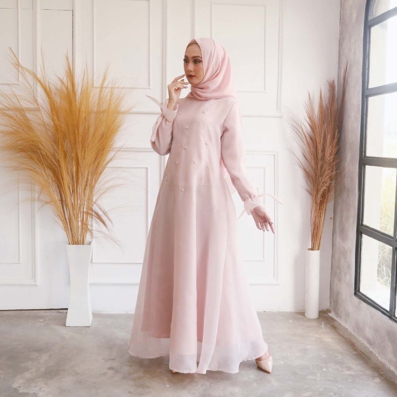 preloved dress organza pesta premium kayofficial