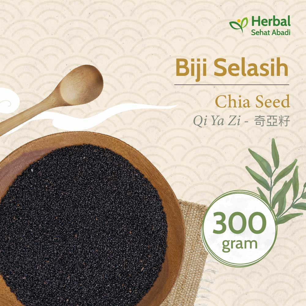 

Biji Selasih 300 gram / Basil Seed