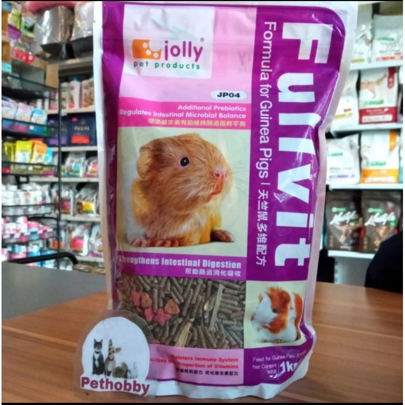 Jolly JP04 Fullvit Formula For Guinea Pigs 1 kg