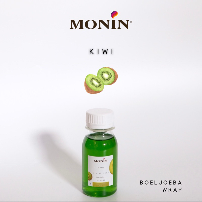 Monin Kiwi Syrup Repack [30, 50, 100] g