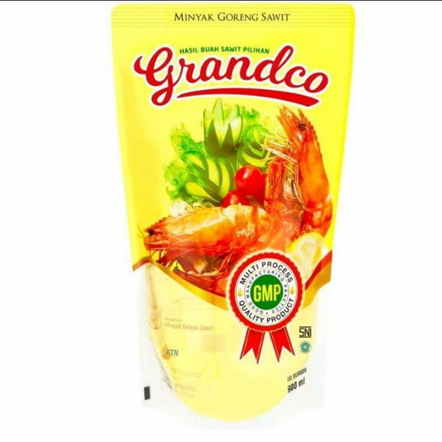 minyak goreng sawit Grandco 500ml / minyak kemasan Grandco 500ml / minyak 500ml