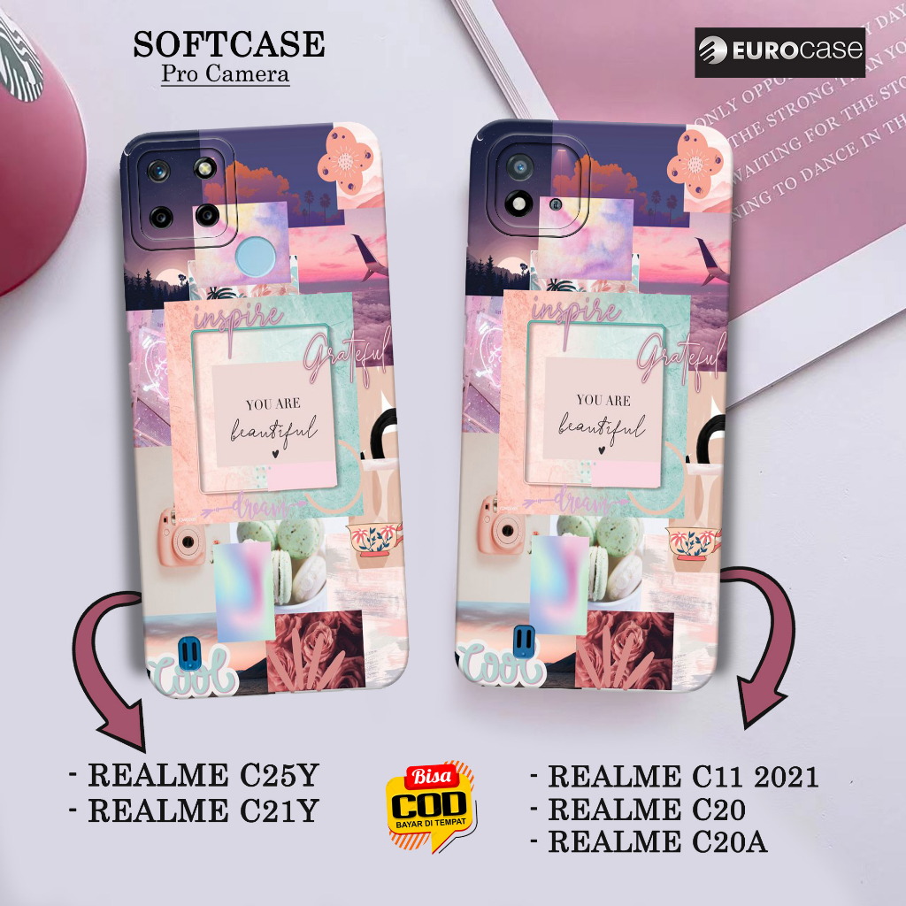 Soft Case Hp Realme C21Y / Realme C25Y / Realme C11 2021 / Realme C20 / Realme C20A - Fashion Case A