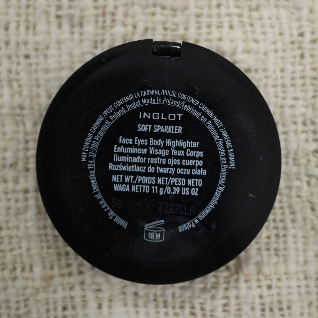 PRELOVED 90% INGLOT HIGHLIGHTER shade CHAMPAGNE