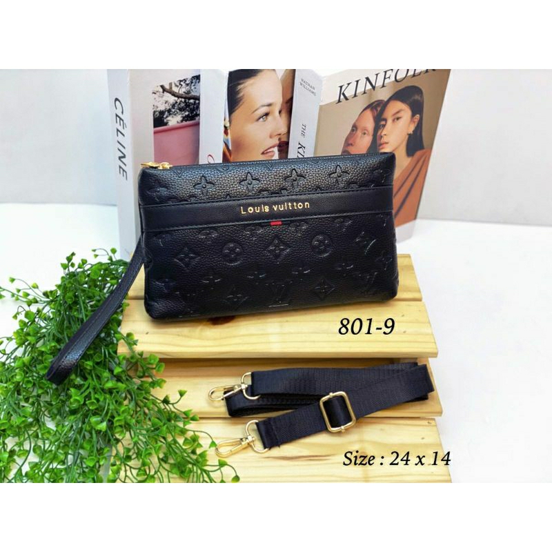 New Handbags Clutch Brand LV Mini 801 Import Semprem