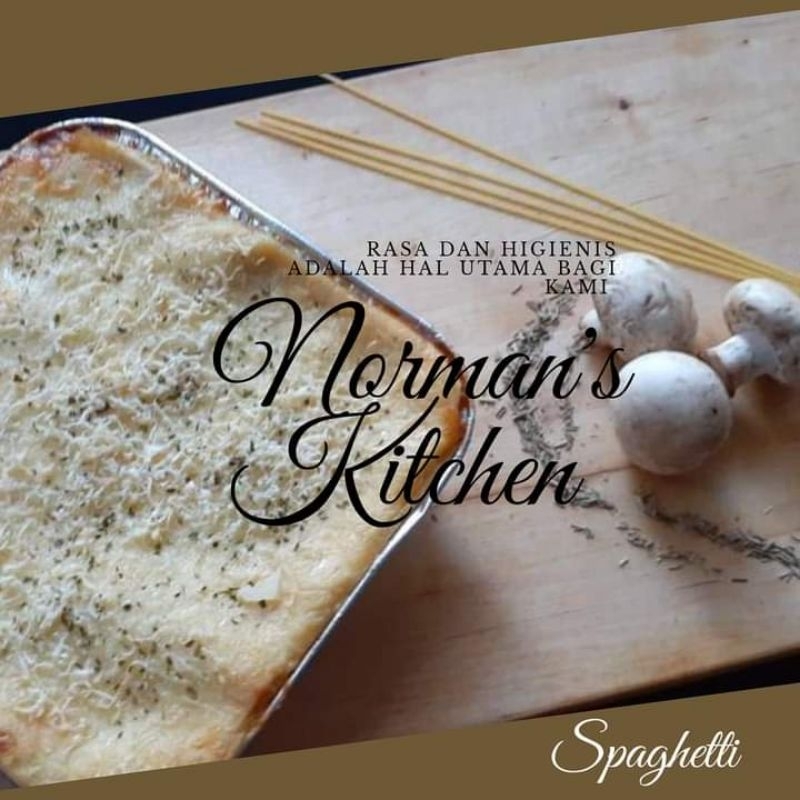 

SPAGHETTI PANGGANG NORMAN'S KITCHEN 20 X 20 Cm