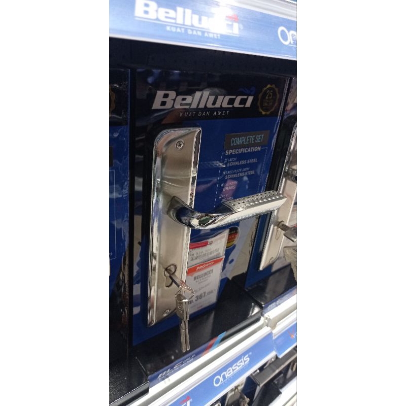 Kunci Pintu Besar Bellucci Newton NP Handle Besar Bellucci Newton Handle Stainless