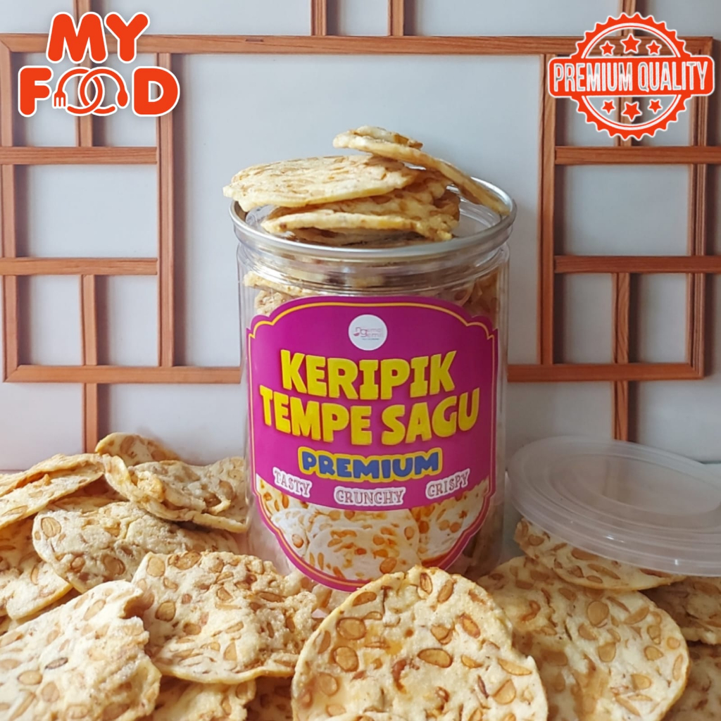 

[Myfoodofficial] - Can Keripik Tempe Sagu Kualitas Premium