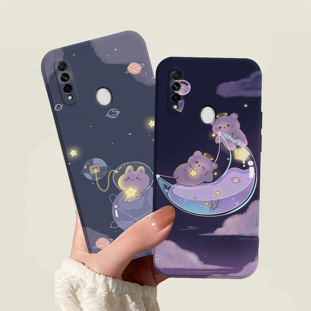 Silikon Oppo A31 2020 - Case Oppo A31 - Softcase Square Edge Camera Motif Dino Cute