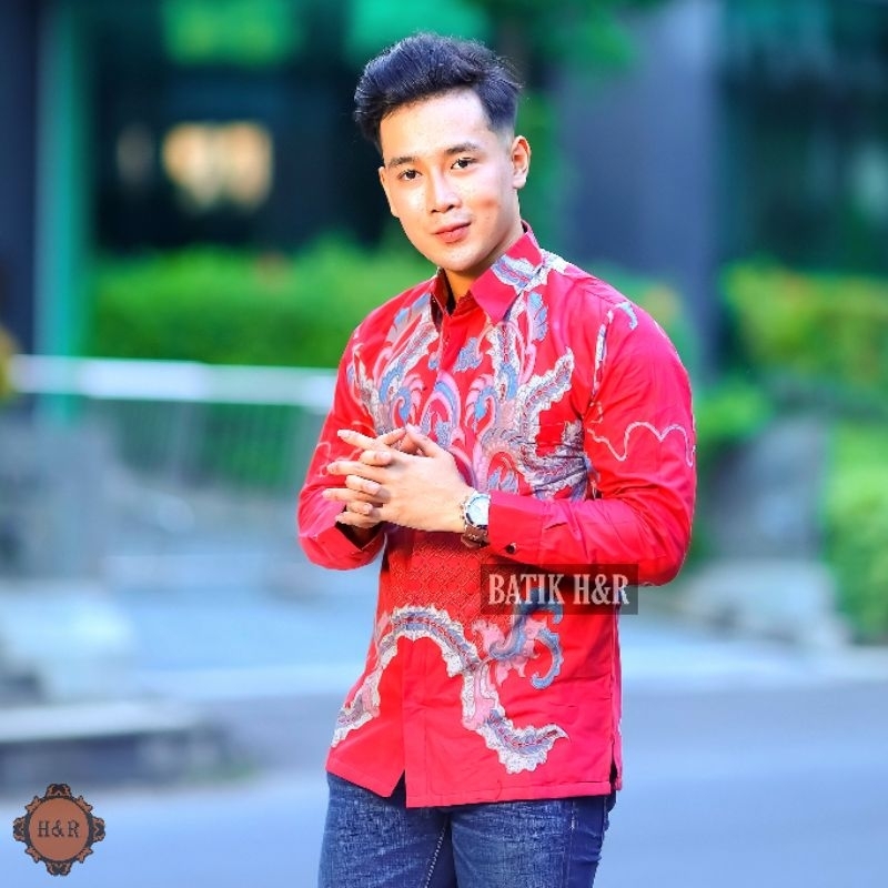 Baju Batik Lengan panjang Baju Batik lengan pendek Batik Solo Baju Batik Batik Premium Batik Original Batik Modern Batik H&amp;R Katun