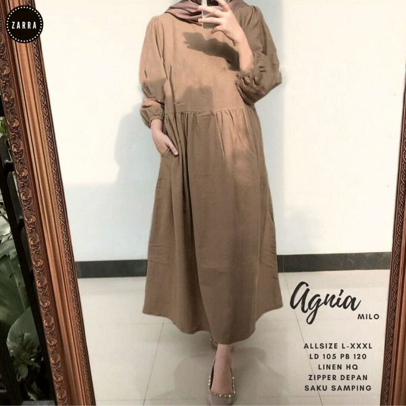 AGNIA GAMIS MIDI TERBARU