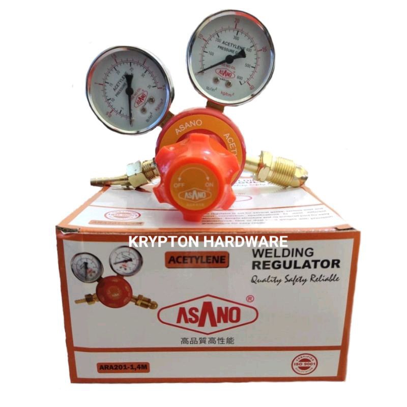 regulator las LPG / OXY / ACT / ARGON/ CO2 ASANO Japan quality