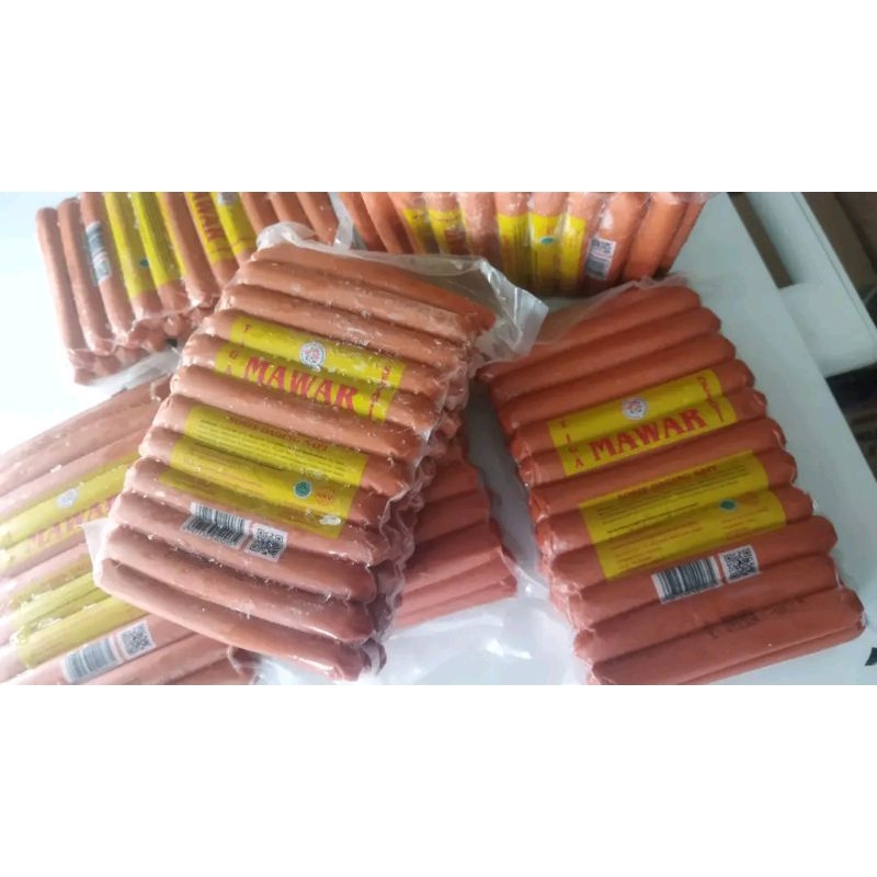 

sosis sapi mawar 800 grm 34 pcs frozen food