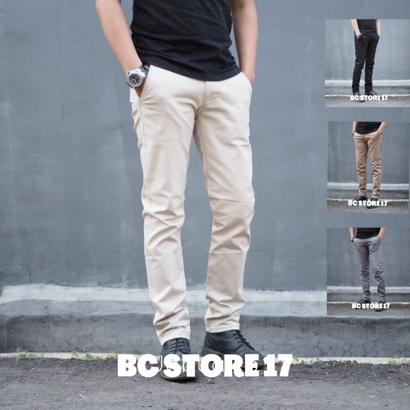 Celana Clana Panjang Pria Cowok Cardinal Kardinal Distro Original Slim fit Casual