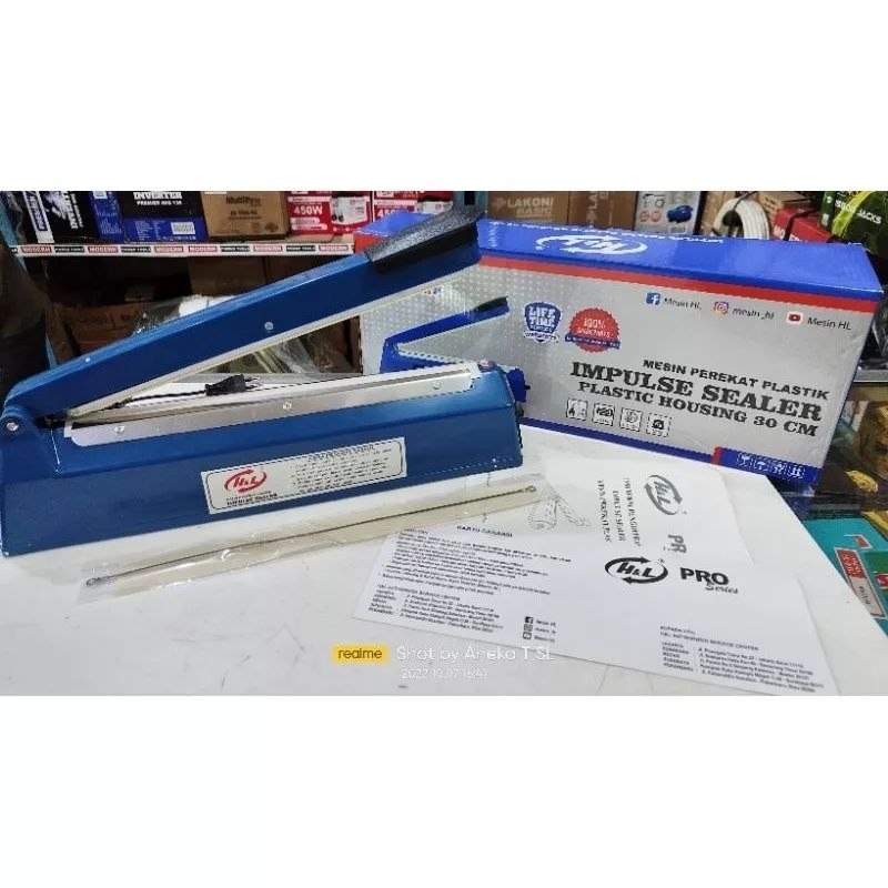 Press plastik 20cm dan 30cm plastic sealer 20 cm 30cm