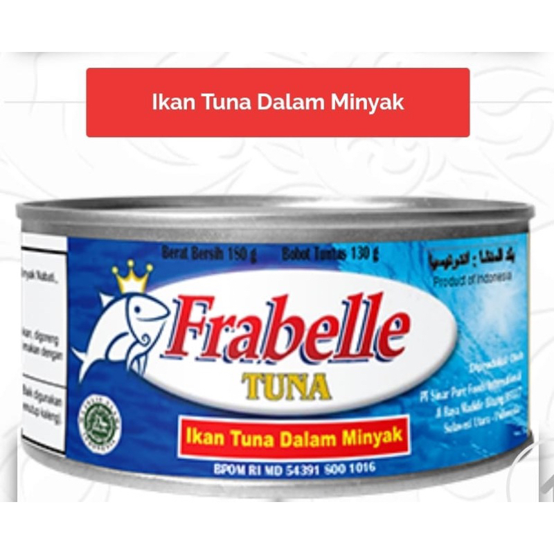 

Tuna Kaleng Frabelle & Isabella