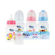 Dodo Botol Susu Bayi PP INOVA 4oz (120ml) Plus Dot Bulat Dbp004