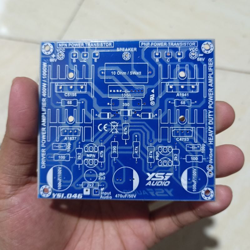 PCB Power 2 Tingkat Fiber
