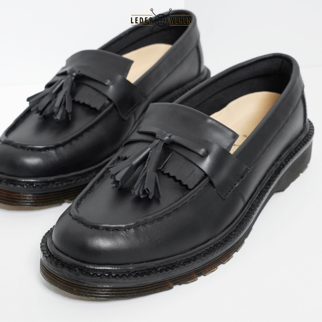 Lederweren -  Leder Loafer 2 Profesional Edition - Sepatu Formal Pria - Sepatu Loafer Pria Image 6