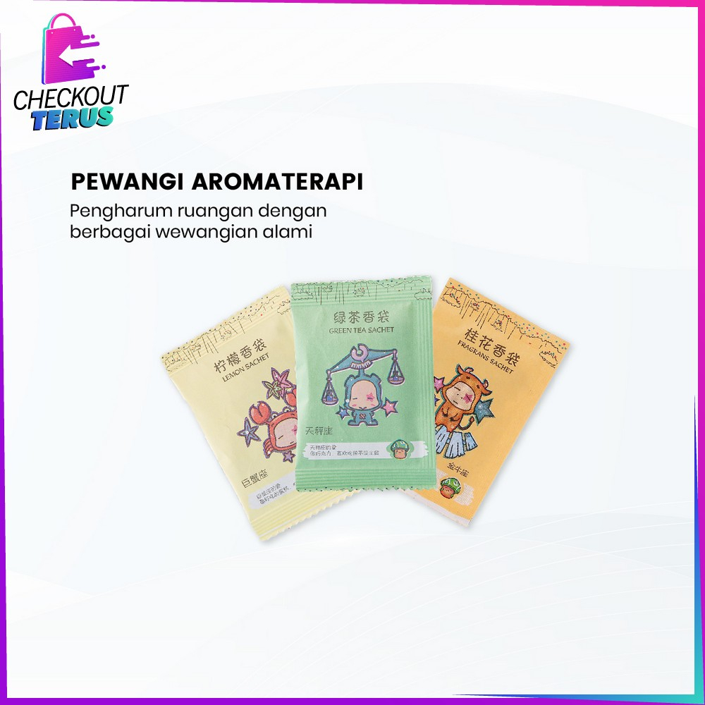 CT C835 Pengharum Ruangan Sachet Mini Serbaguna Pewangi Ruangan Aromaterapi Lemari Pakaian Parfum Ruangan Saset Pewangi Mobil