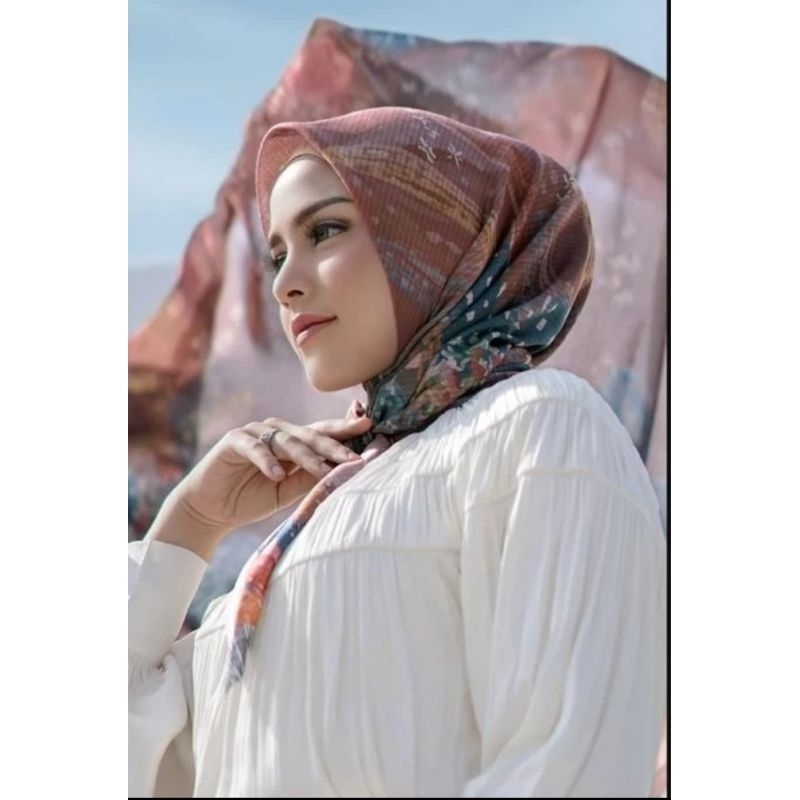 buttonscarves opuntia series in russet