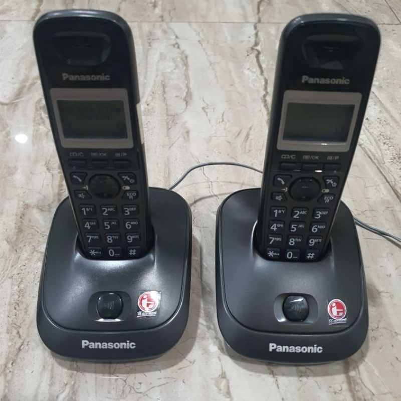 Telepon Wireless Panasonic KX-TG2511CX Second Bagus Mulus Bergaransi