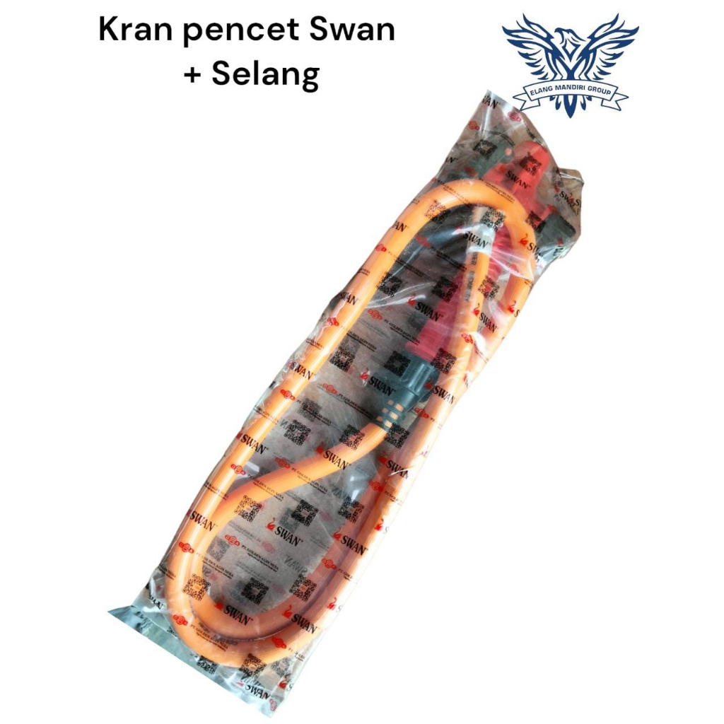 Selang + Kran Pencet Spare Part Alat Semprot Air  Tanaman Cocok Untuk Semua Jenis Sprayer Swan