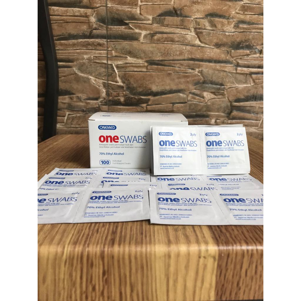 Alkohol Swab / Kapas Alkohol / Tissue Alkohol/ Oneswabs / One Swab