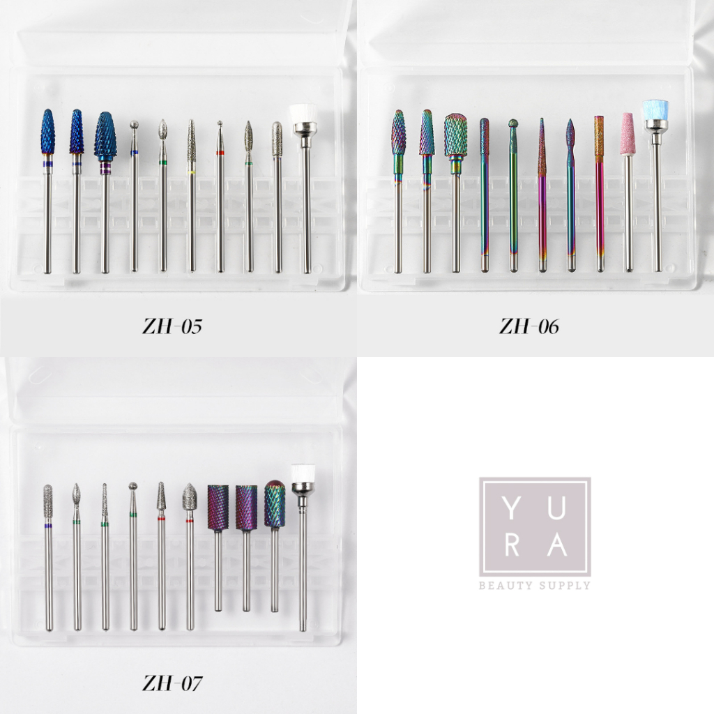 Mata Bor Nail Drill Bit Set Nail Files Electric Machine for Manicure