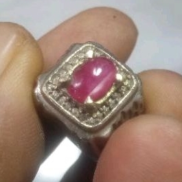 Natural Ruby Star Burma Myanmar Asli Alam Warna Istimewa Real Pict Lihat Video Mirah Delima Rubi Mir