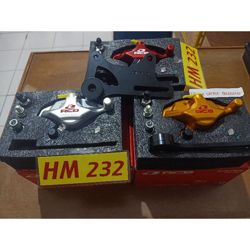 Kaliper RCB Belakang Satria FU / FI Sonic CB CBR150r , R15 , V2,V3,V4 , MX KING