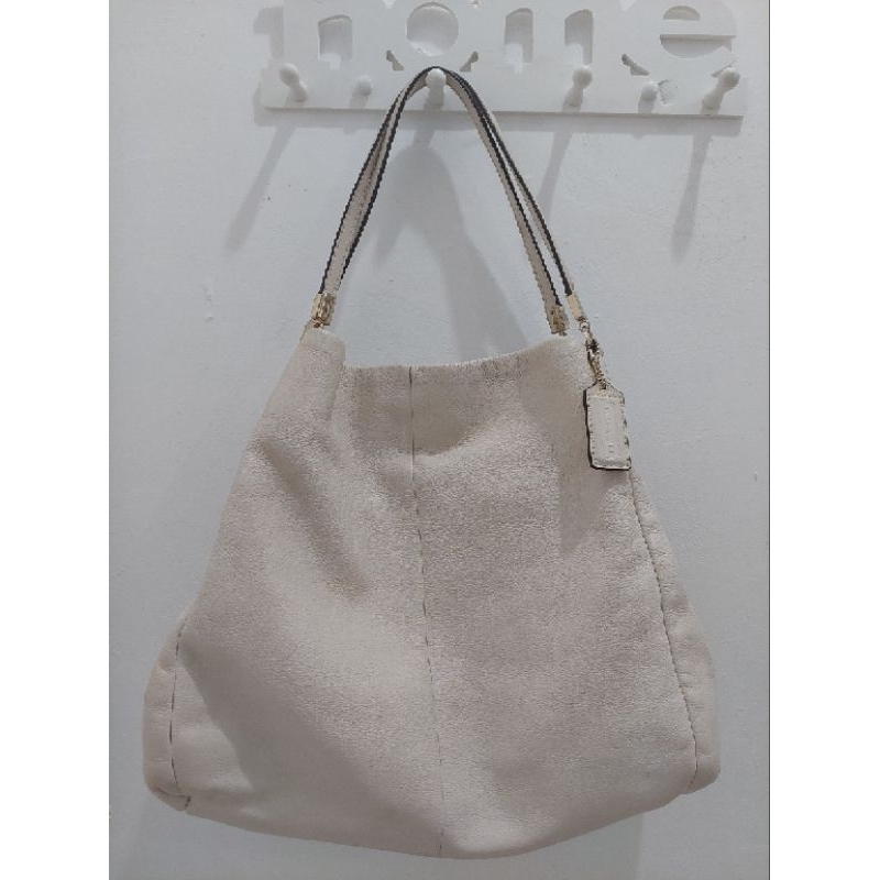 Tas Coach Medison Phoebe Warna Putih Tulang