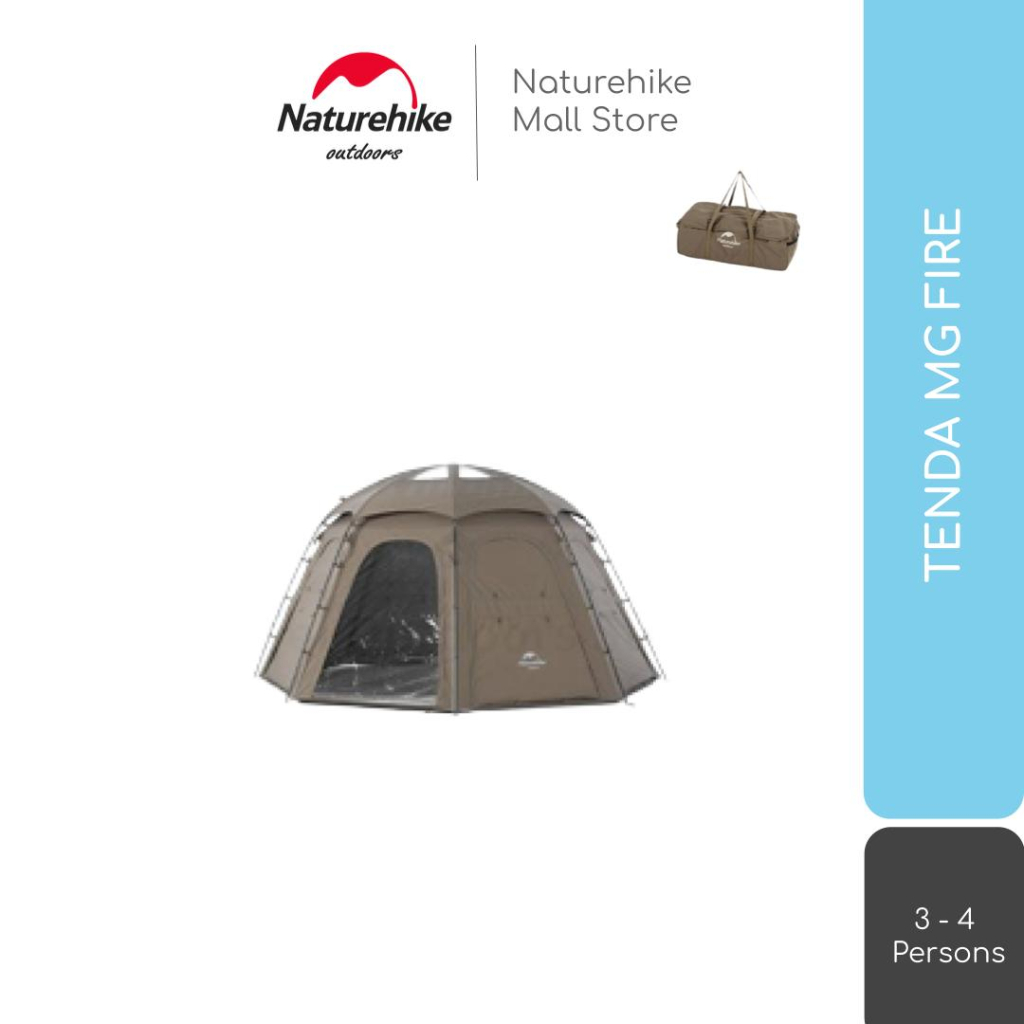 TENDA MG FIRE DOME OCTAGONAL CAMPING / GLAMPING NATUREHIKE CNH22ZP032