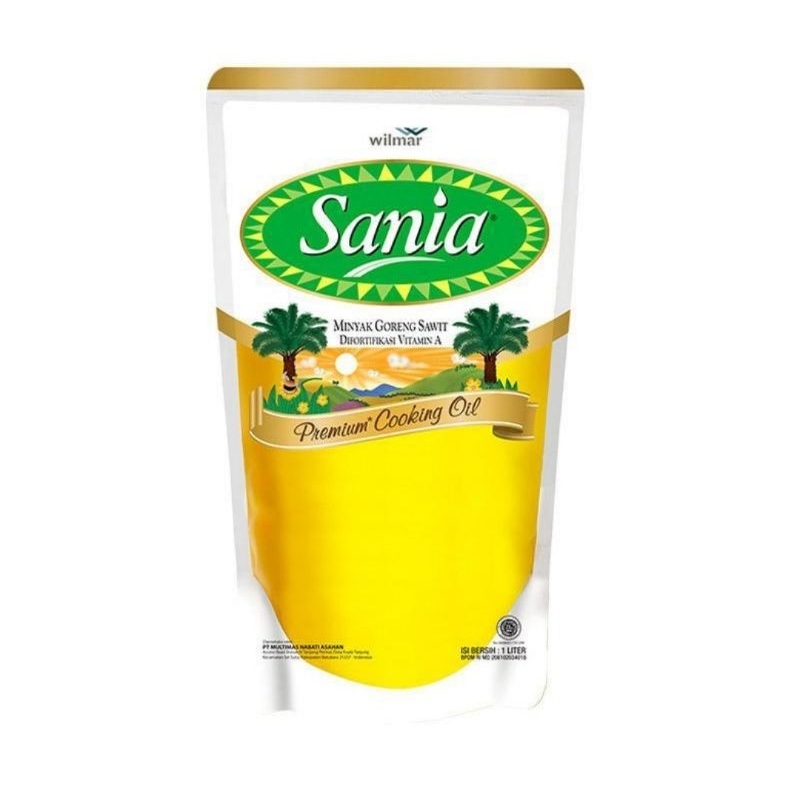 

MINYAK GORENG SANIA 1 LITER / 2 LITER