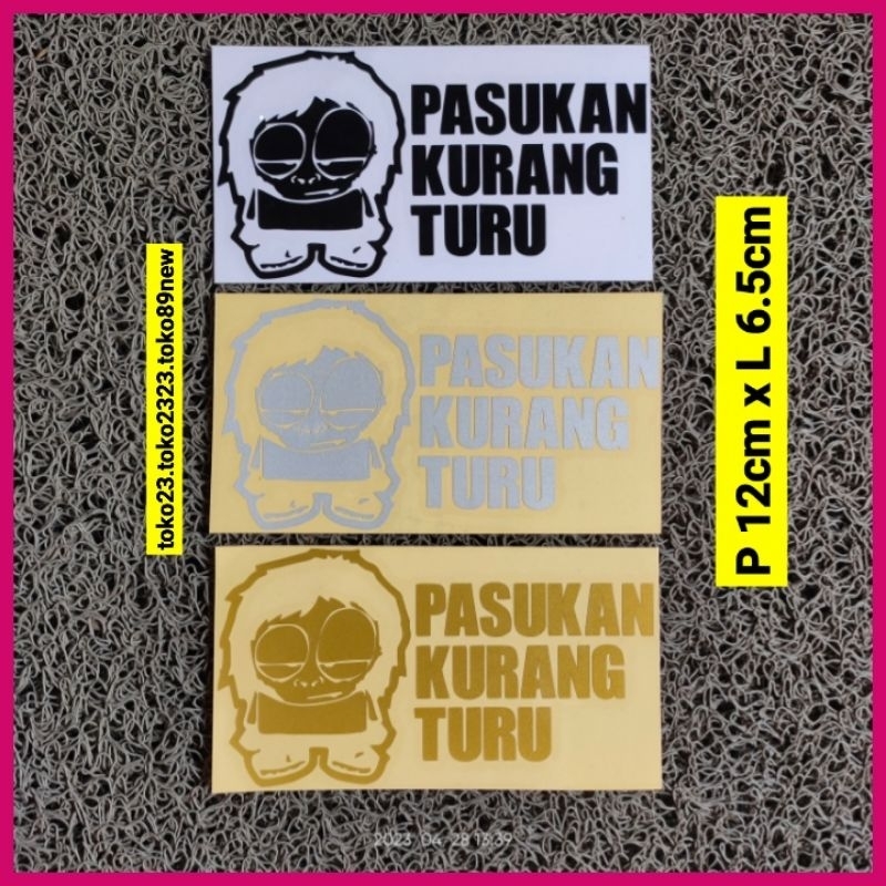 sticker cutting motor stiker kata kata kurang turu stiker lucu