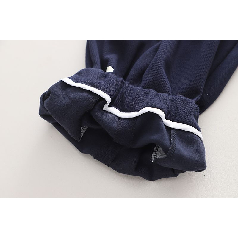 setelan baju anak premium impor korea motif 39Navy usia 6 bulan - 5 tahun