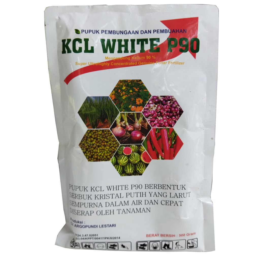 Pupuk Daun KCL White P90 500 gram