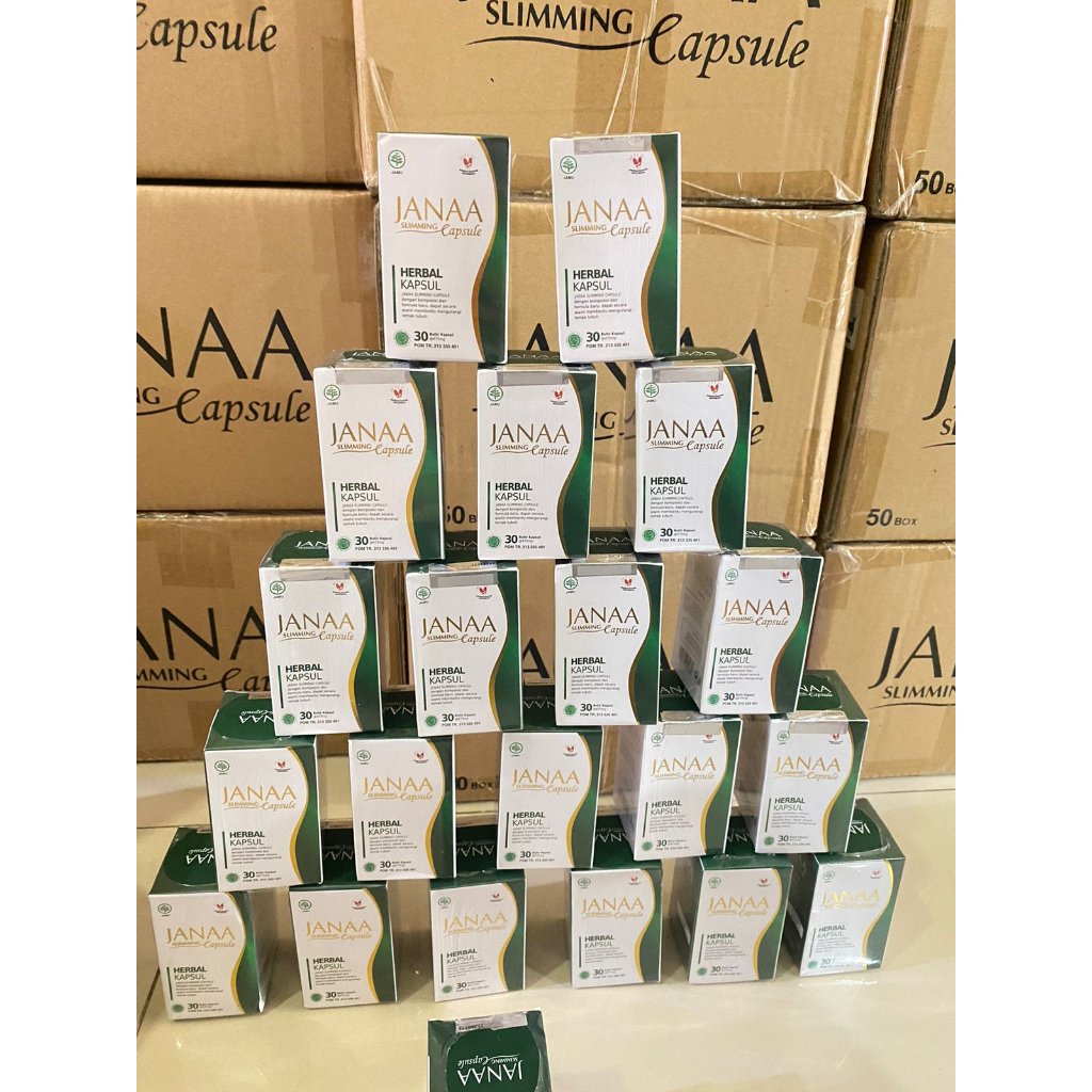 GROSIR JANAA Slimming Capsule / Pelangsing Herbal / Detox