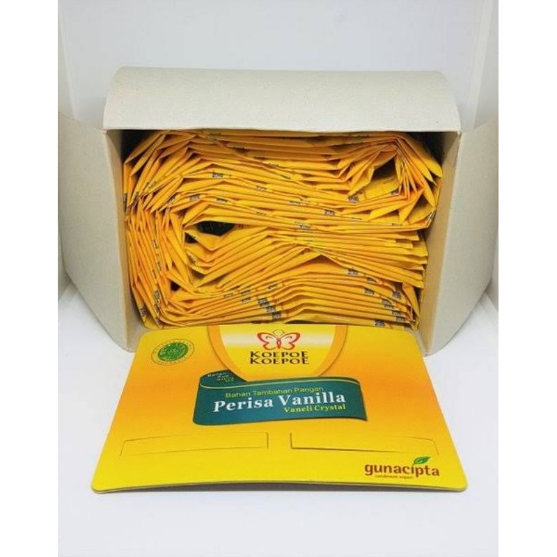 

1 BOX KOEPOE KOEPOE Perisa Vanilla Vanili Crystal Sachet 2gr