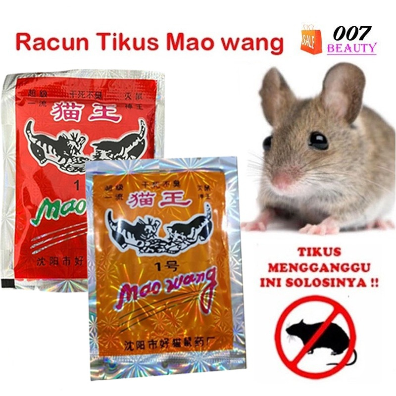 RACUN TIKUS KERING MATI DAN TIDAK BAU MAO WANG RACUN MENCIT CURUT PALING AMPUH LANGSUNG MATI DI TEMPAT