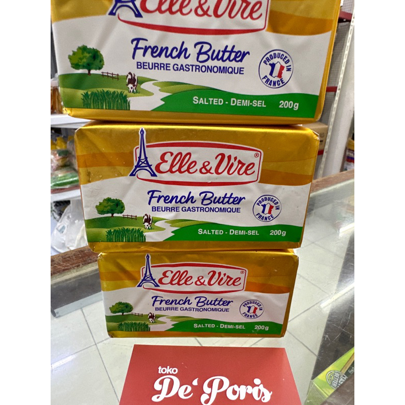 

Butter Salted elle&vire 200grm