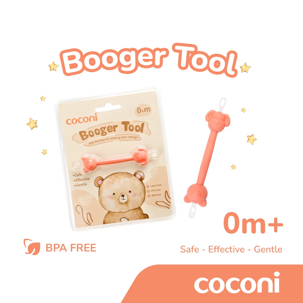 COCONI Ear &amp; Nose Booger Tool | Pembersih Hidung &amp; Telinga Bayi Anak