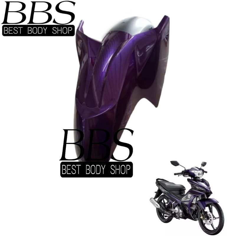 Cover Spakbor Depan Yamaha Jupiter MX New | Bodi Slebor Depan Jupiter MX New Warna Ungu