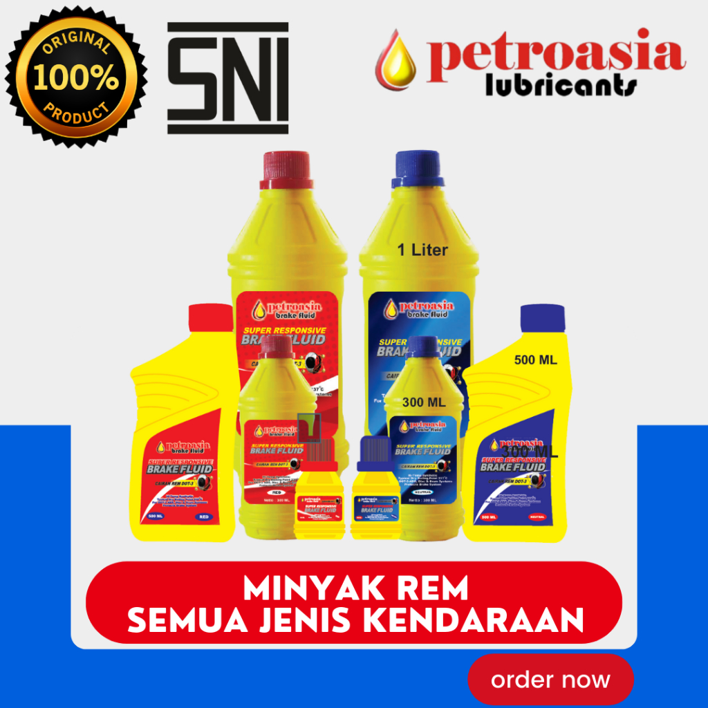 [READY COD] MINYAK REM PETROASIA 50ML / MINYAK REM MOTOR / OLI REM / MINYAK OLI REM / BRAKE FLUID / 