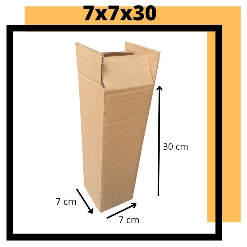 kardus packing 7x7x30 cm / kardus packing  / kardus online shop / box custom / kardus multifungsi / 