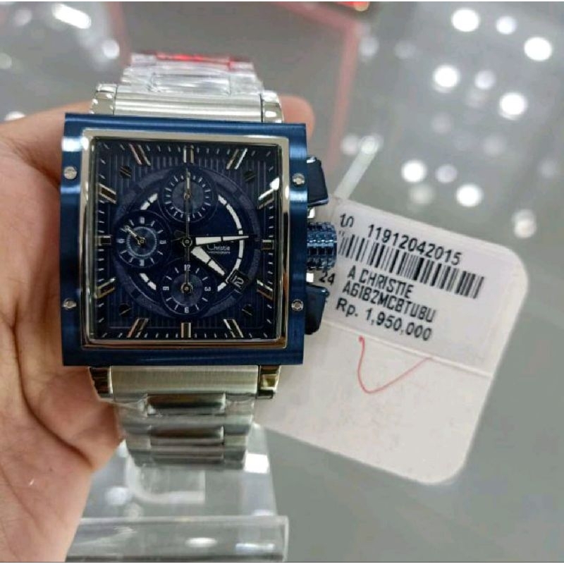 ORIGINAL JAM TANGAN ALEXANDER CHRISTIE Tipe Kotak AC 6182