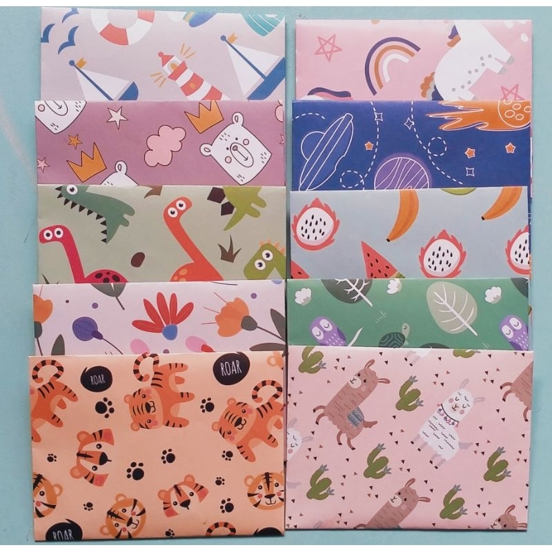 

10pcs Amplop Lebaran Viral Vintage