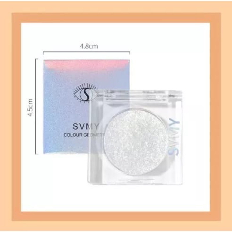 LAMEILA SVMY 5138 MINI EYESHADOW-HIGHLIGHTTER COLOR GEOMETRY MULTI FUNGSI