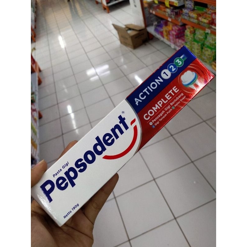PEPSODENT ACTION 123 190GR