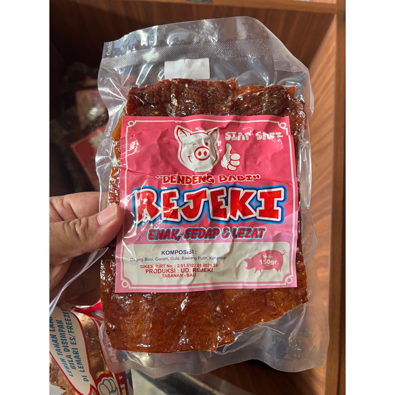 

Dendeng Babi Rezeki 150gr